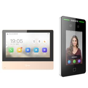 ?？等四樧R別考勤系統(tǒng)DS-K1T341M 別墅可視對講門禁